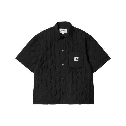 Carhartt WIP W' S/S FW24 Laurens Shirt Jac Jacket Women's Black