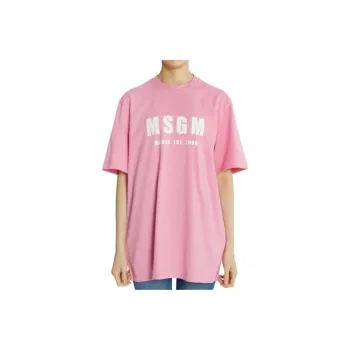 MSGM T Shirts Women's Pink
