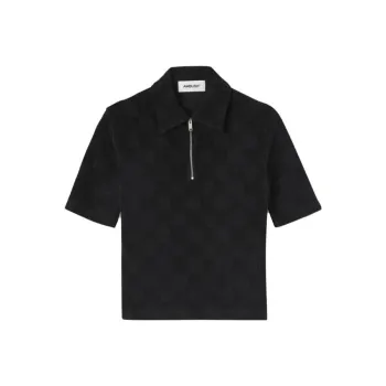 AMBUSH Monogram Zip up Polo Top
