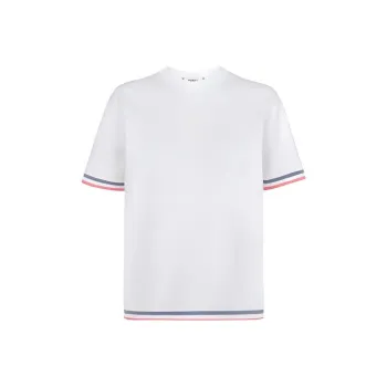 FENDI Monogram Detailed Crewneck T Shirt