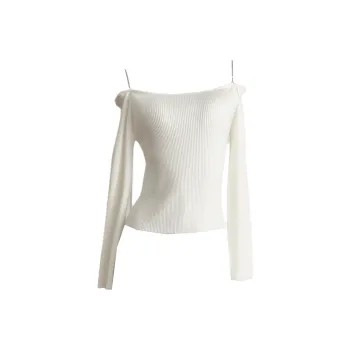 TURN UP Knitwear Women's White