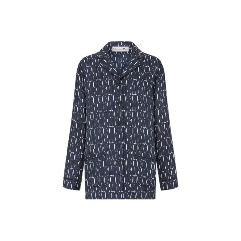 DIOR Shirts Women's Marine Blue-0