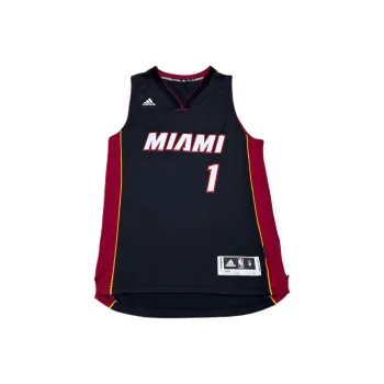 Adidas x NBA Heat Team Basketball Jersey Unisex Black