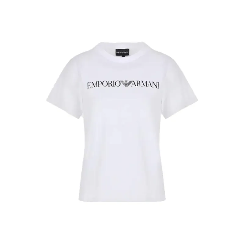 EMPORIO ARMANI Logo print T shirt-0