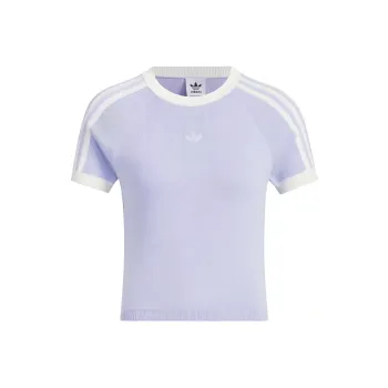 adidas originals Knit T-Shirt 'Light Purple'