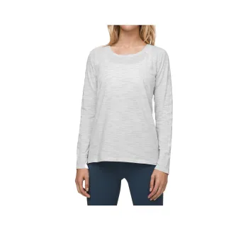 Lululemon T-Shirt Women's Gray White Airflow
