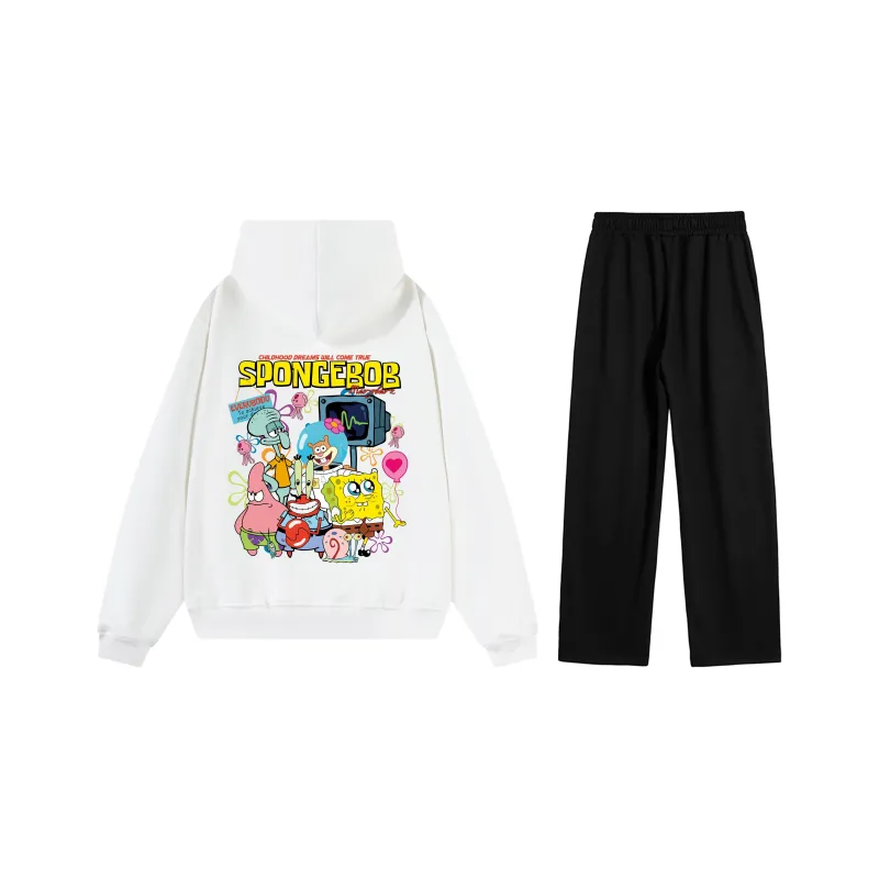 SPONGEBOB SQUAREPANTS Sweatshirt Set Unisex-14
