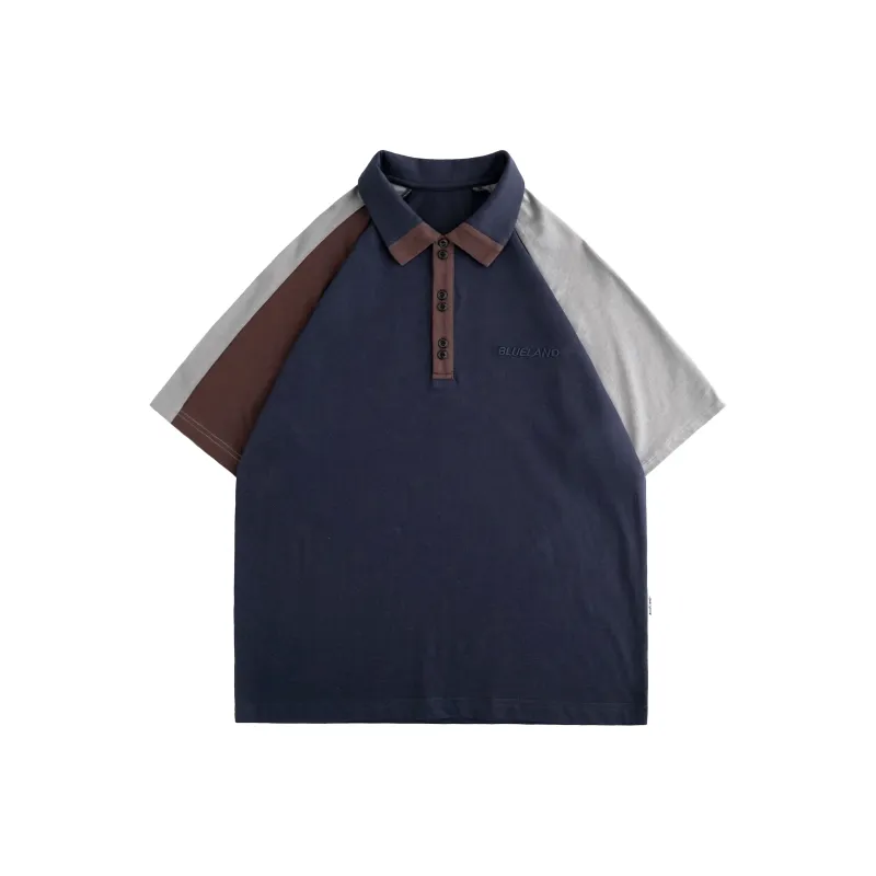 BLUELANDINC Polo Shirts Women's Navy Blue-0