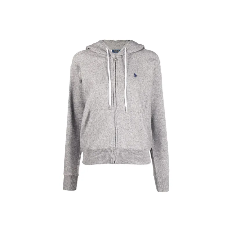 Polo Ralph Lauren SS22 Sweatshirt Coat Women's Gray-0