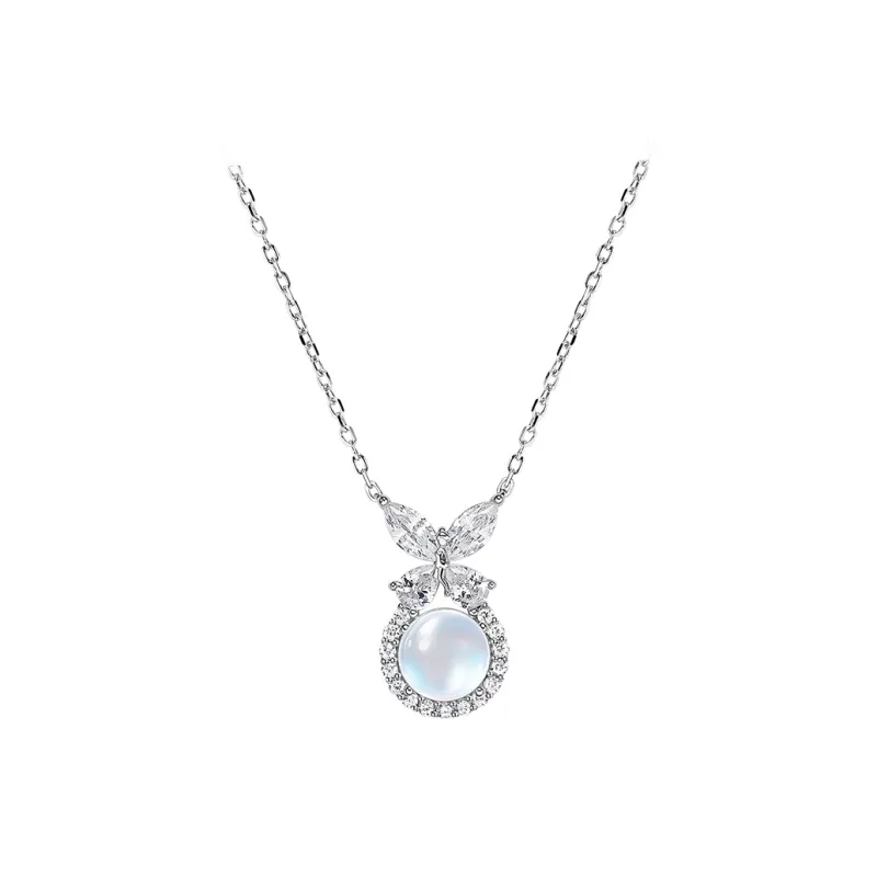 Disney Princess S925 Silver Necklaces Women's-0
