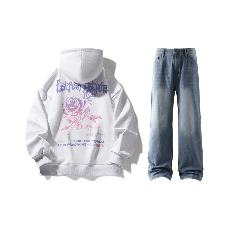 FASTFISH Sweatshirt Sets Unisex-30