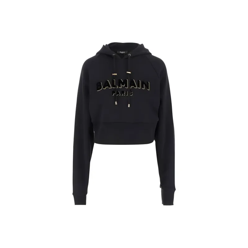 BALMAIN Sweatshirt Women's Black-0
