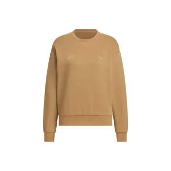 Adidas Lounge CREW SWEATSHIRT Sweatshirt Women's Desert Brown