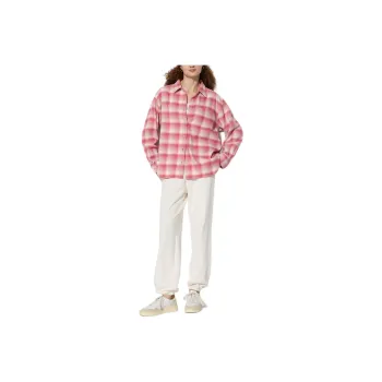 UNIQLO Shirt Women's Peach Pink