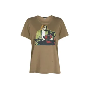 R13 Cotton Graphic print T shirt