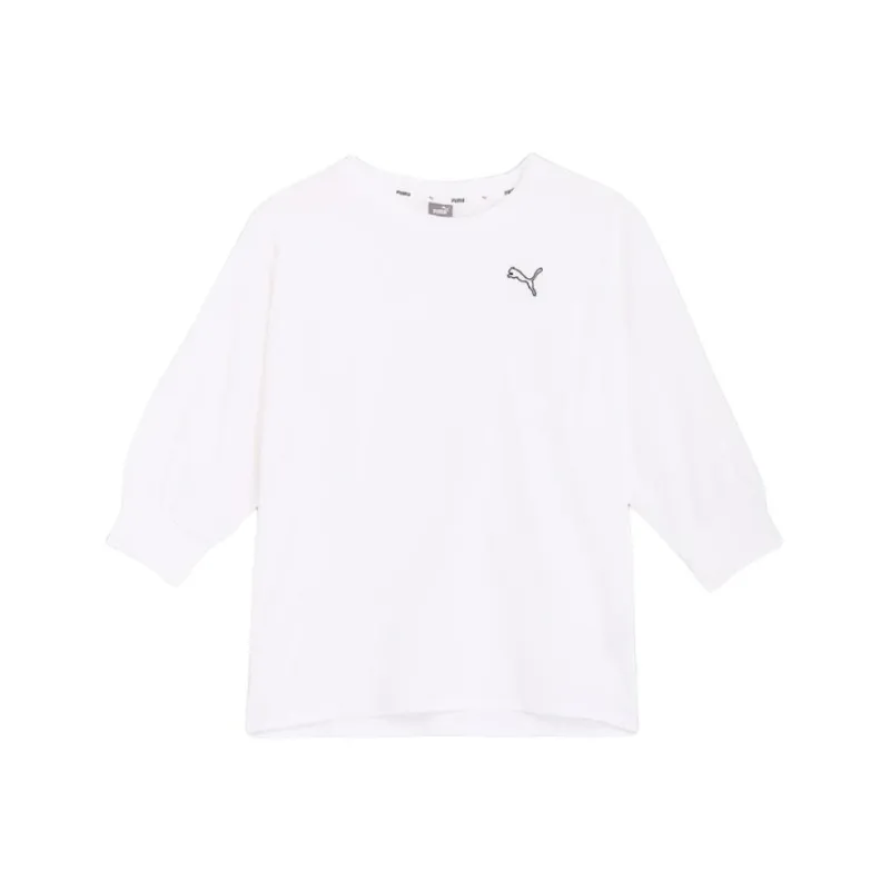 PUMA T Shirts Women's White-0