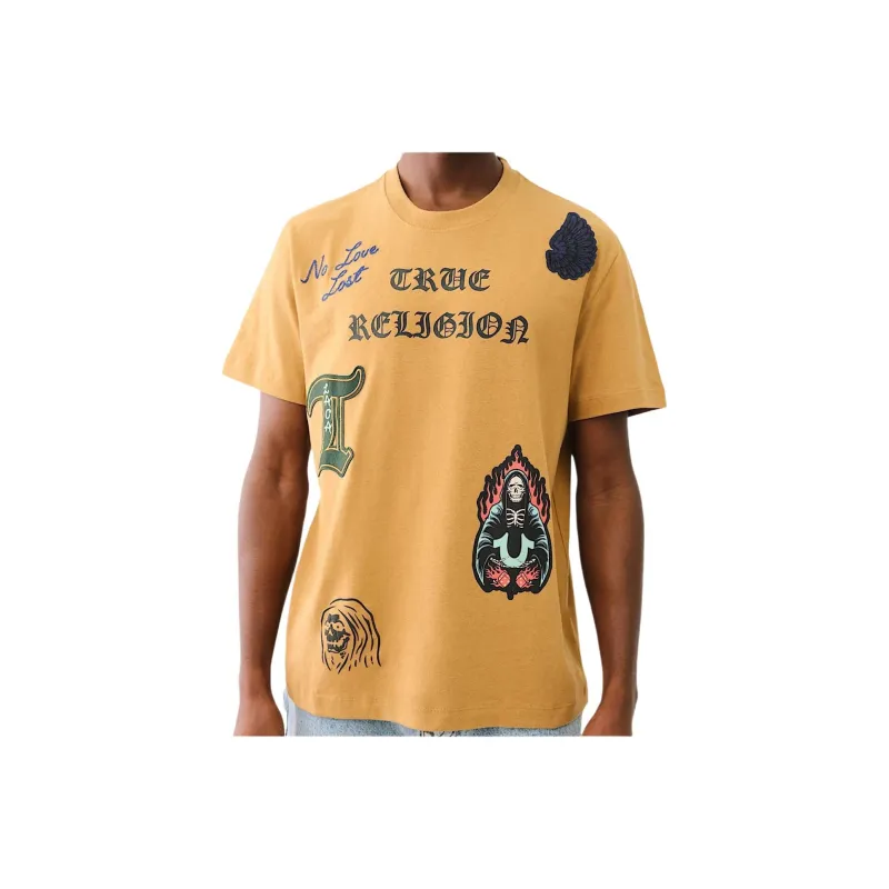 TRUE RELIGION T Shirt Men's Yellow-0