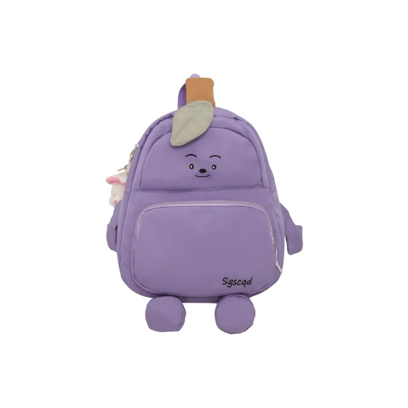 ZOGA Nylon Backpack Women's White, Purple, Orange-4