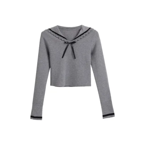 Princess Berdele Knitwear Women's Gray
