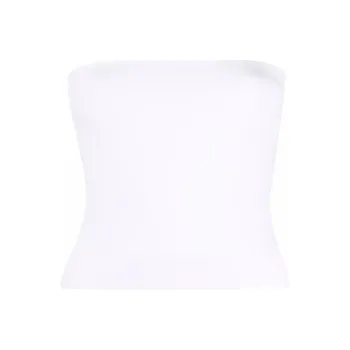 Brunello Cucinelli Strapless Stretched Top