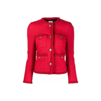SAINT LAURENT Jackets Women's Red