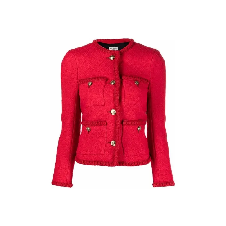 SAINT LAURENT Jackets Women's Red-0