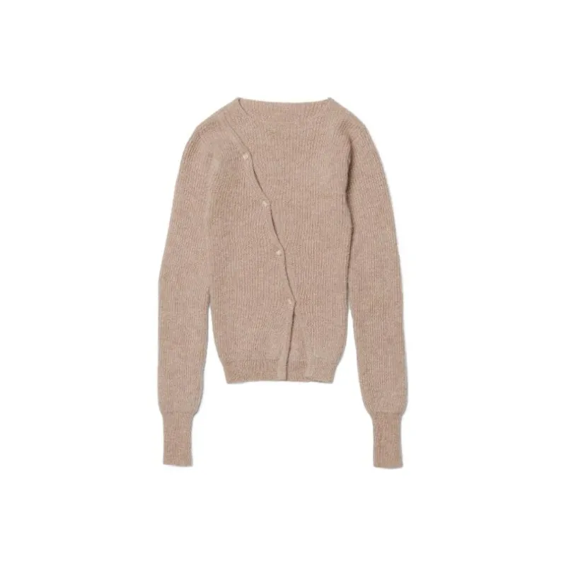 Jacquemus La Maille Pau Asymmetric Cardigan-2