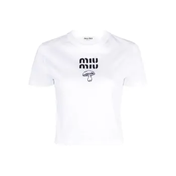 MIU MIU T Shirts Women's White