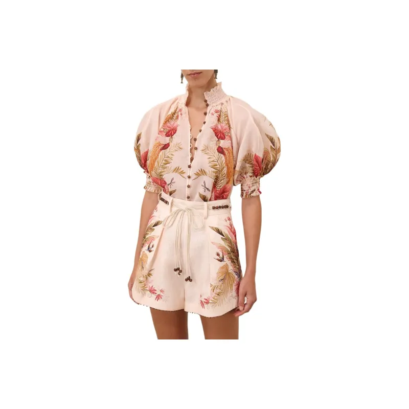 Zimmermann SS25 Shirt Women's Pink-3