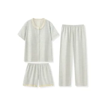 O'MESIK Pajama Set Women's Light Green