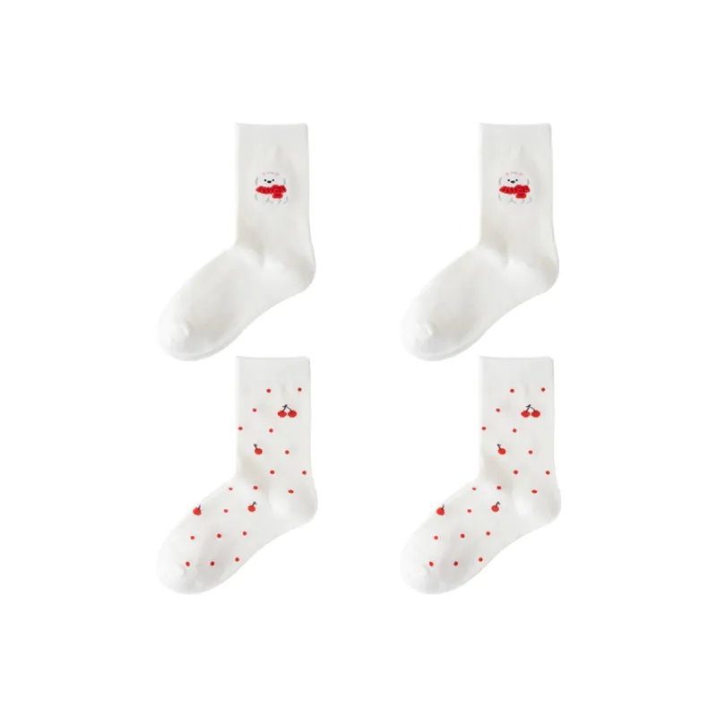 ROBINHOOD Mid Calf Socks Unisex 4 Pack-53