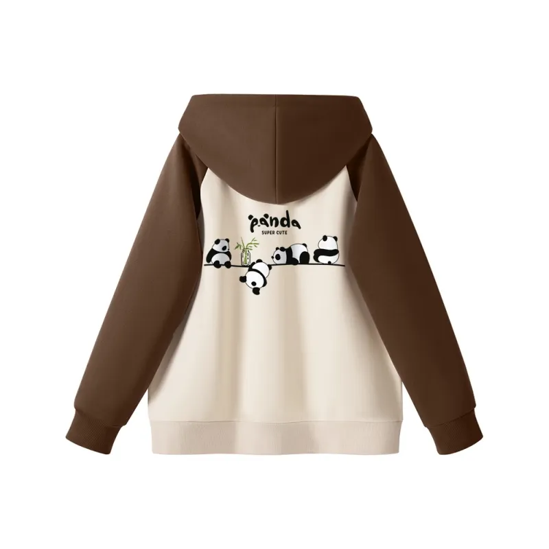 GOSO Thickened And Fleece Lined Coat Sweatshirt Women's-8