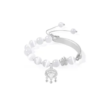 JUICY GRAPE Glass Cat Eye Bracelets Unisex