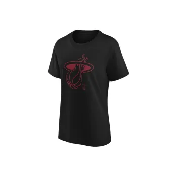 NBA T-Shirt Women's Black Miami Heat Fanatics