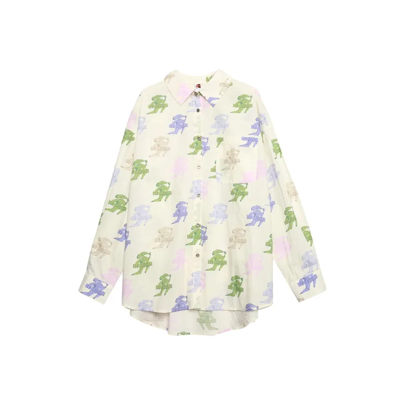 MUGUOGUOMU Shirt Women's Multicolor-0