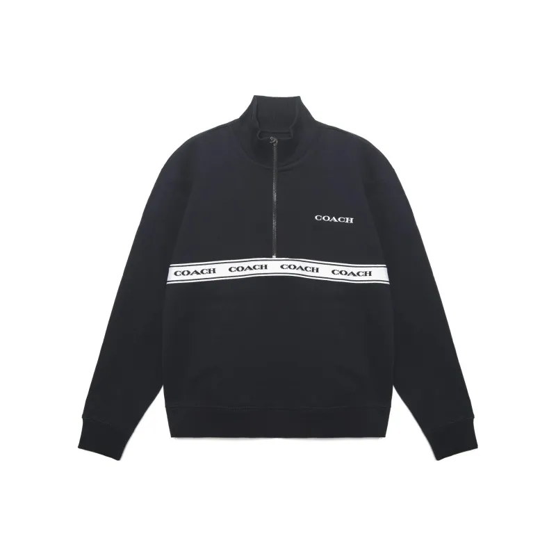 COACH FW22 Sweatshirt Women's Navy-0
