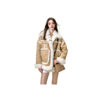 Li Zixian Jacket Women's Yellow Cream