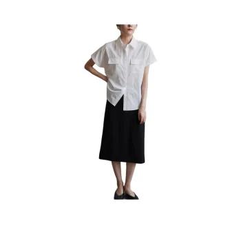 SHALLOW STREAMS Shirt Women's Coconut Milk White