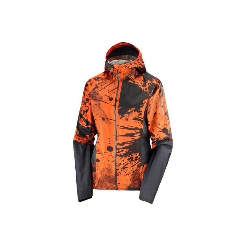 SALOMON Bonatti Waterproof Jackets Coats Women's Red-0