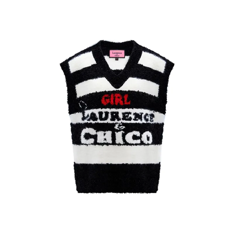 Laurence & Chico Knitwear Women's Black/White-0