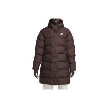 Nike Therma-FIT Loose Hooded Parka Jackets Coats Women's Brown
