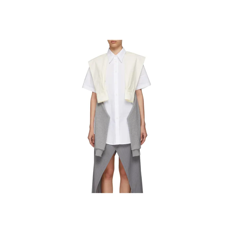 MM6 Maison Margiela Shirts Women's White-0