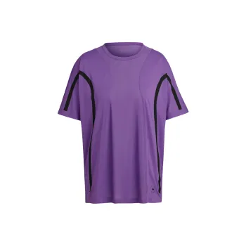 Adidas Stella McCartney Regular T Shirt Women's Bright Purple/White