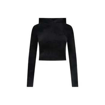 Alexander Wang Cropped Hoodie