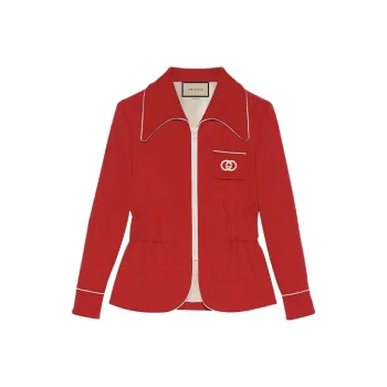GUCCI SS21 Jackets Coats Women's Red