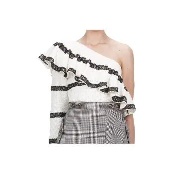 Self portrait Knitwear Women's White Stripes