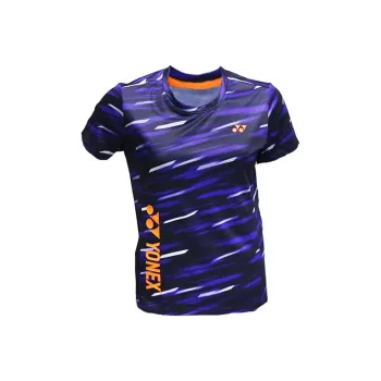 YONEX T Shirt Women's Black Purple