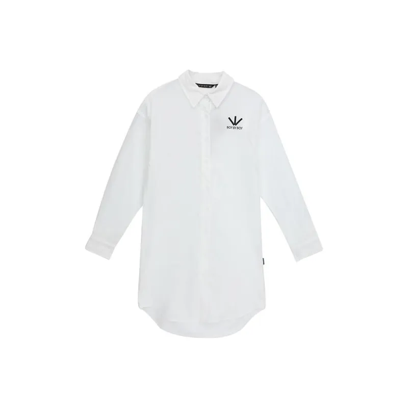 BOY BY BOY Shirts Women's White-0