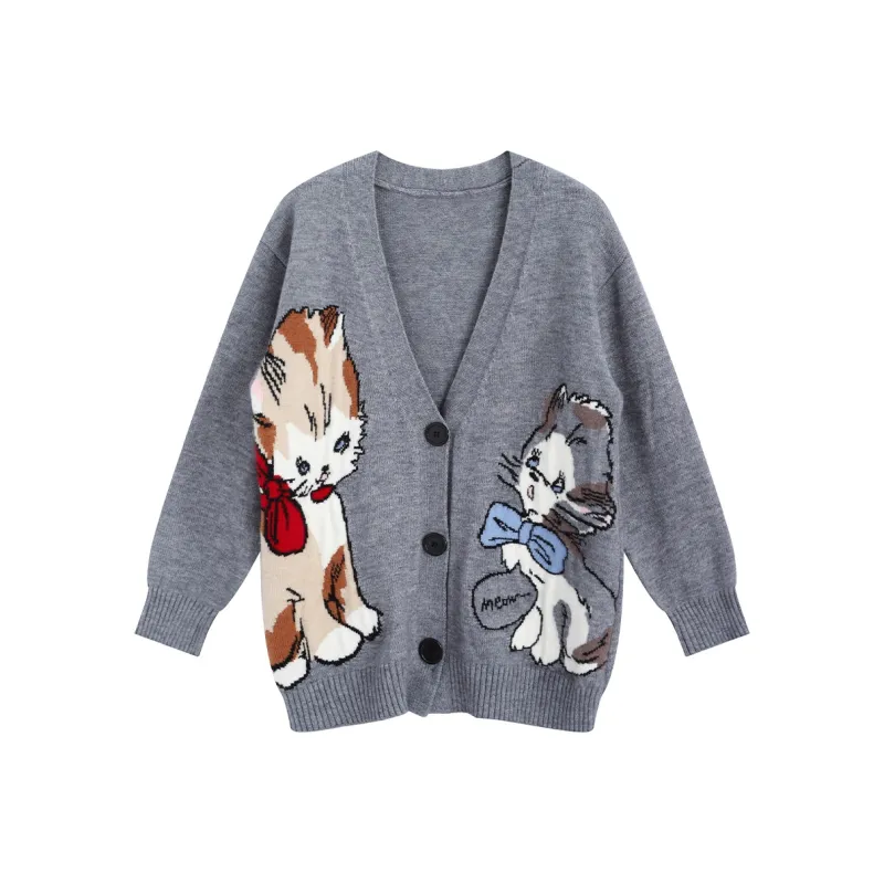 Garbege Knitwear Women's Gray-0