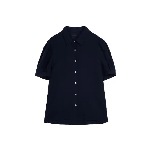 Painting system Shirts Women's Royal Blue
